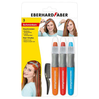 Eberhard Faber haarkrijt 3 tinten met kam