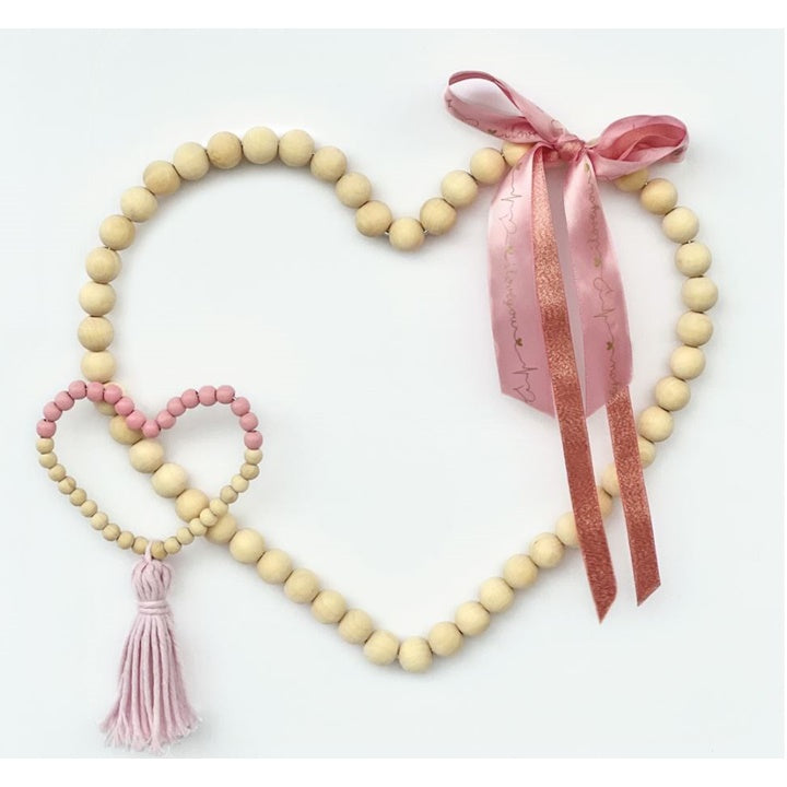 DP Craft houten kralen, pastel of nude, 80 stuks – afbeelding 2