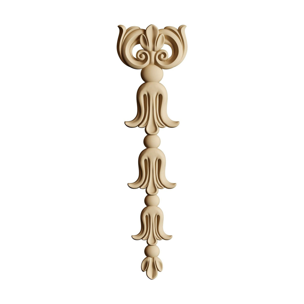 Flexibel houten ornament Pentart DC 0560 zuil 6 × 21,6 × 1 cm