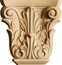 Flexibel houten ornament Pentart KPM 01 zuil 6,2 × 6,0 × 1,6 cm