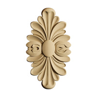 Flexibel houten ornament Pentart RZ 11120 barokke druppel 14 × 20 cm