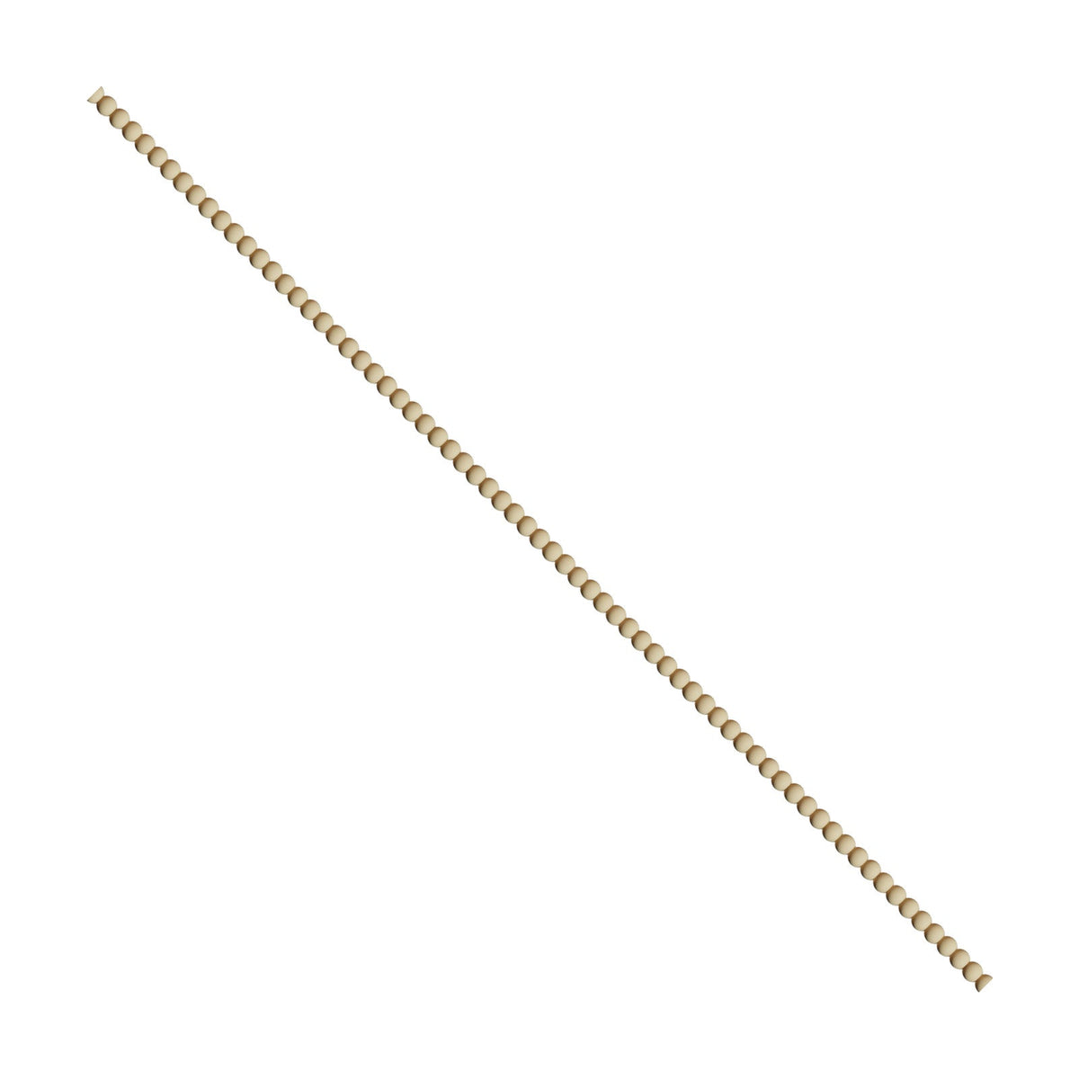 Flexibele houten sierlijst Pentart, 100 cm – MD 0912 kraal 1,2 x