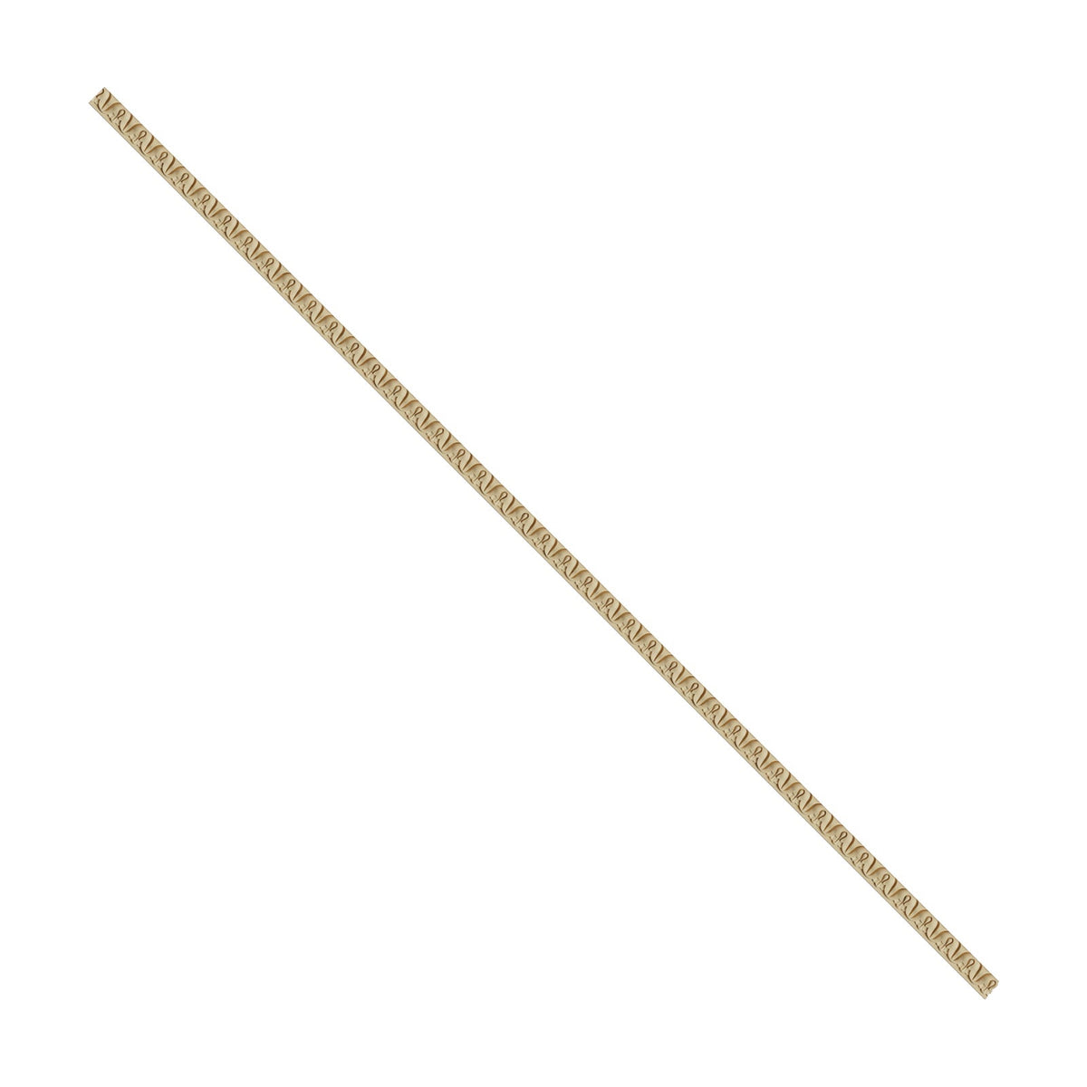 Flexibele houten sierlijst Pentart, 100 cm – MD 1415 tulp 1,5 x