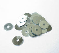 Ronde pailletten met gat, Ø 6 mm, 30 g