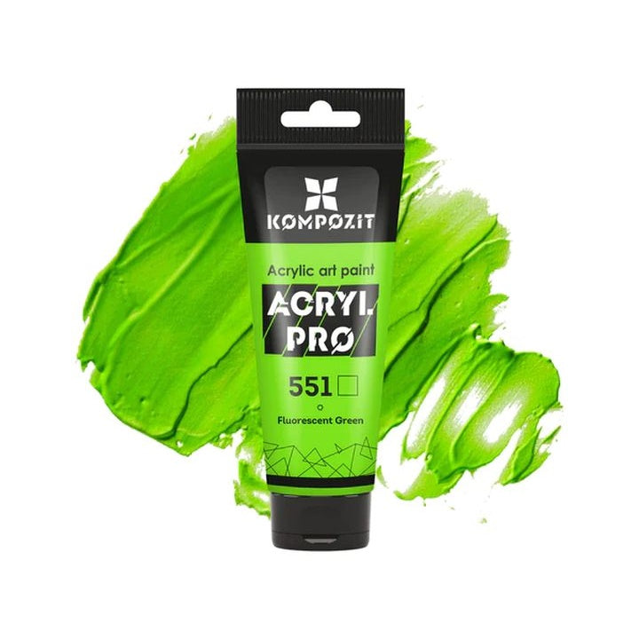 Kompozit ACRYL PRO ART fluorescerende acrylverf 75 ml – afbeelding 12