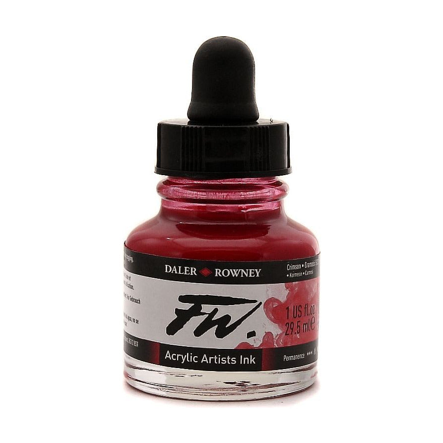FW artist Acrylic Ink 29.5 ml – Crimson