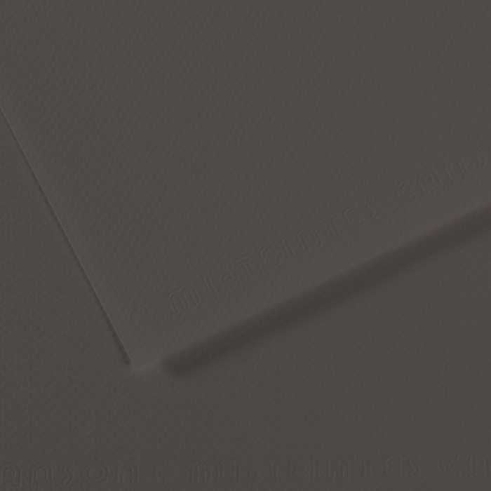 Gekleurd papier Canson Mi-Teintes 160 g/m² – 50 × 65 cm – Koolgrijs 184