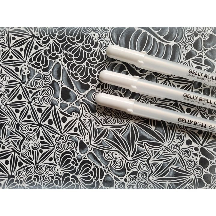 Sakura Gelly Roll gelpen wit – afbeelding 2