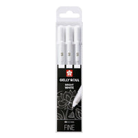 Sakura Gelly Roll gelpen Bright White, set van 3 – afbeelding 2