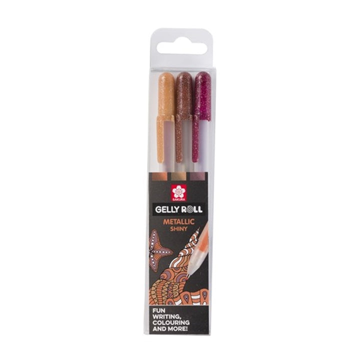 Sakura Gelly Roll Metallic gelpennen, set van 3 – afbeelding 5