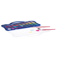 Giotto Aquarelli waterverf 36 napjes Ø 30 mm met 2 penselen