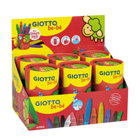 GIOTTO be-bè dik waskrijt, 12 stuks in kartonnen koker