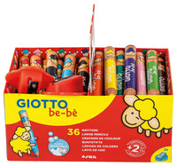 GIOTTO be-bè dikke ronde kleurpotloden, schoolverpakking