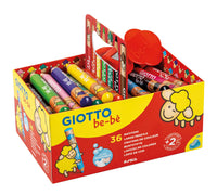 GIOTTO be-bè dikke ronde kleurpotloden, schoolverpakking