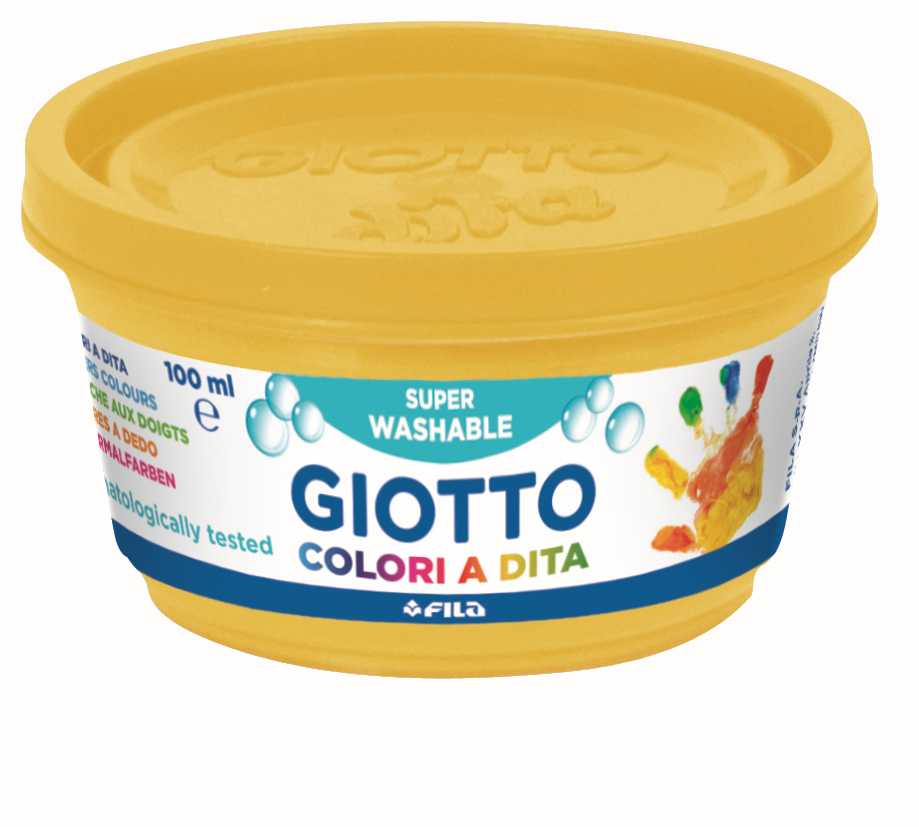 Giotto be-bè vingerverf 6 × 100 ml