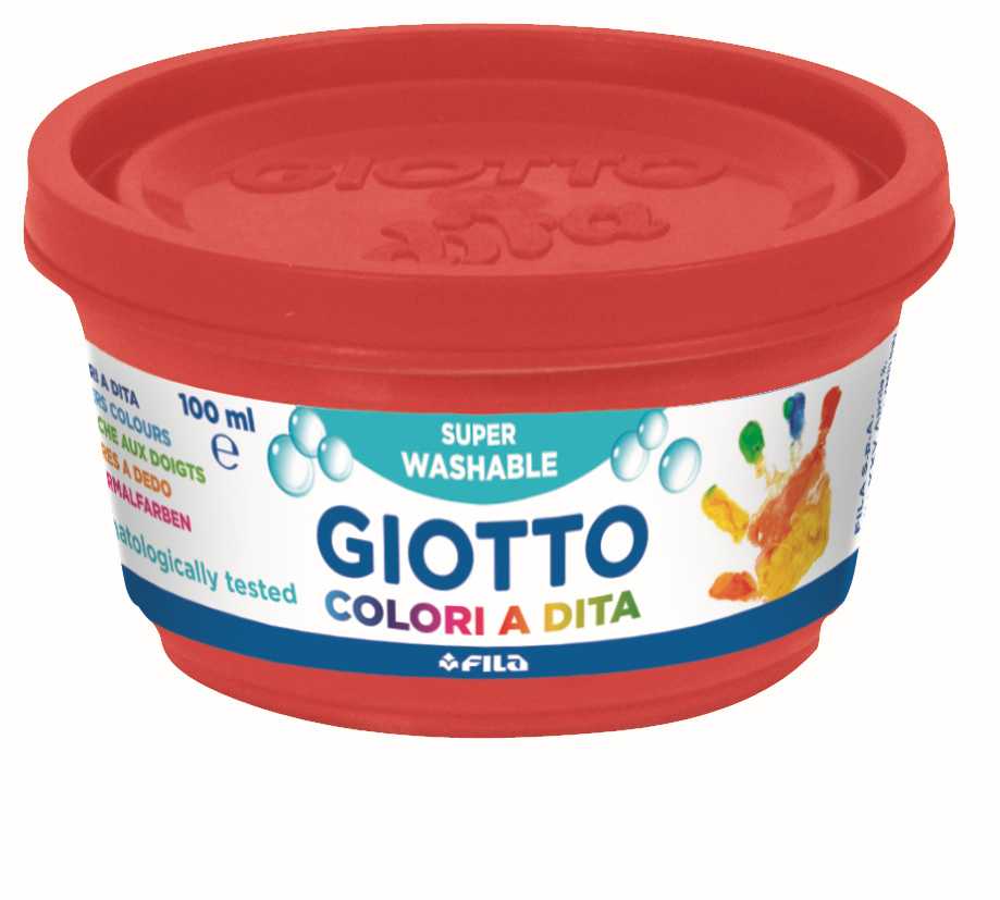 Giotto be-bè vingerverf 6 × 100 ml