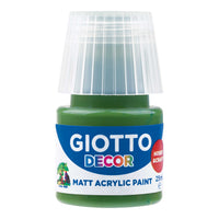 Giotto Decor acrylverf mat 25 ml – Bosgroen