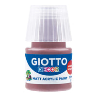 Giotto Decor acrylverf mat 25 ml – Natuurlijke omber