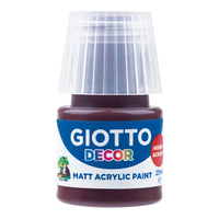 Giotto Decor acrylverf mat 25 ml – Sepia