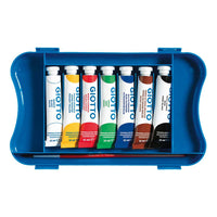 Giotto Extra Fine plakkaatverf in tubes met penseel