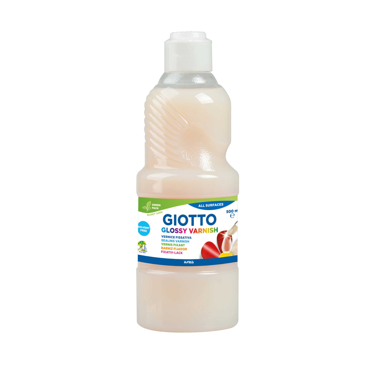 GIOTTO Glossy glanzend beschermvernis op waterbasis 500 ml