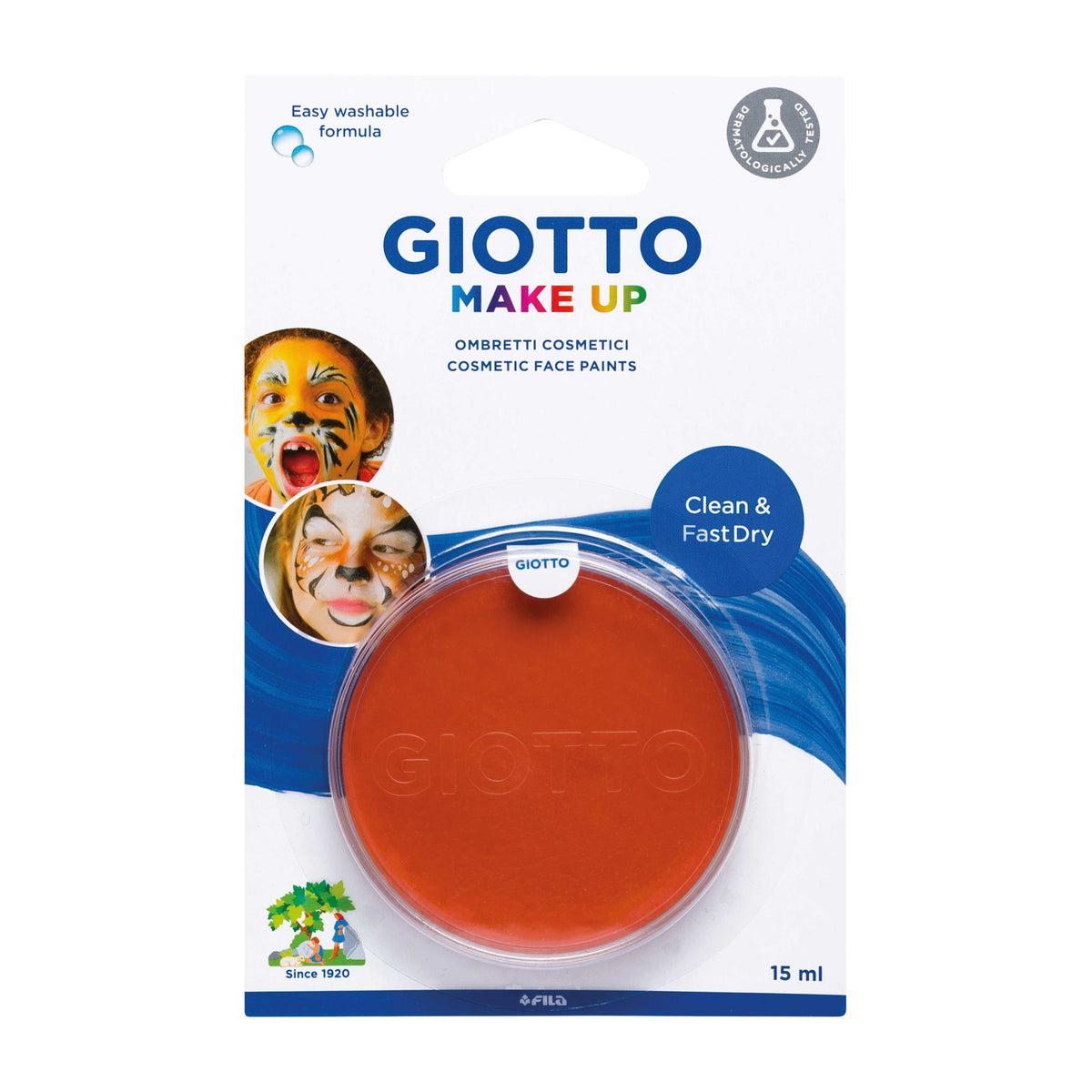 GIOTTO Make Up schmink voor gezicht en lichaam, 15 ml – oranje
