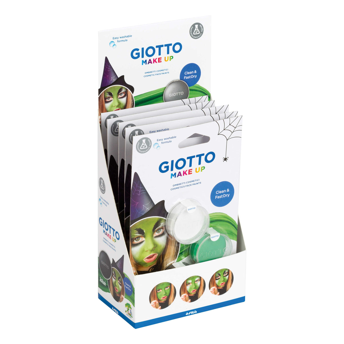 GIOTTO Make Up schminkset Heks, 3 × 5 ml
