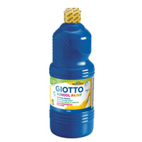 Giotto School Paint schoolverf 1000 ml – Blauw