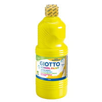 Giotto School Paint schoolverf 1000 ml – Geel