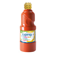 GIOTTO School Paint uitwasbare schoolverf 500 ml – Rood