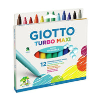 Giotto Turbo Maxi viltstiften 5 mm, afwasbaar