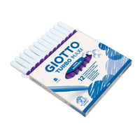 Giotto Turbo Maxi viltstiften 5 mm, afwasbaar – Paars