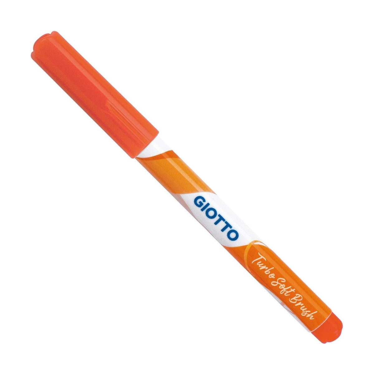 GIOTTO Turbo Soft Brush Fluo brushpennen, set van 6
