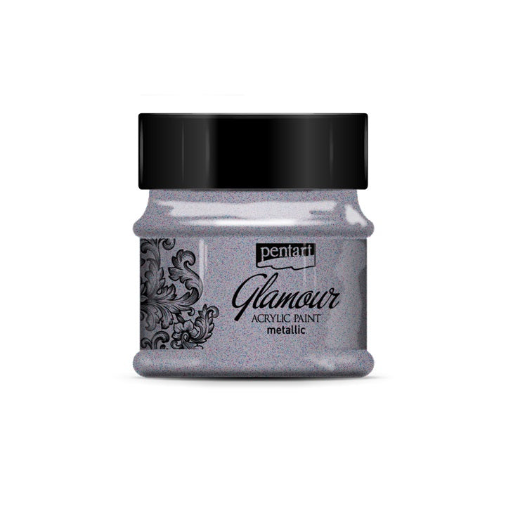 Glamour Metallic Acrylic Paint, 50 ml | various colors — image 1