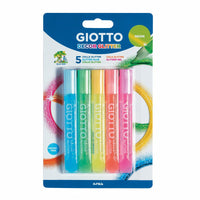 Glitter Glue GIOTTO Neon Colors 5 x 10 g