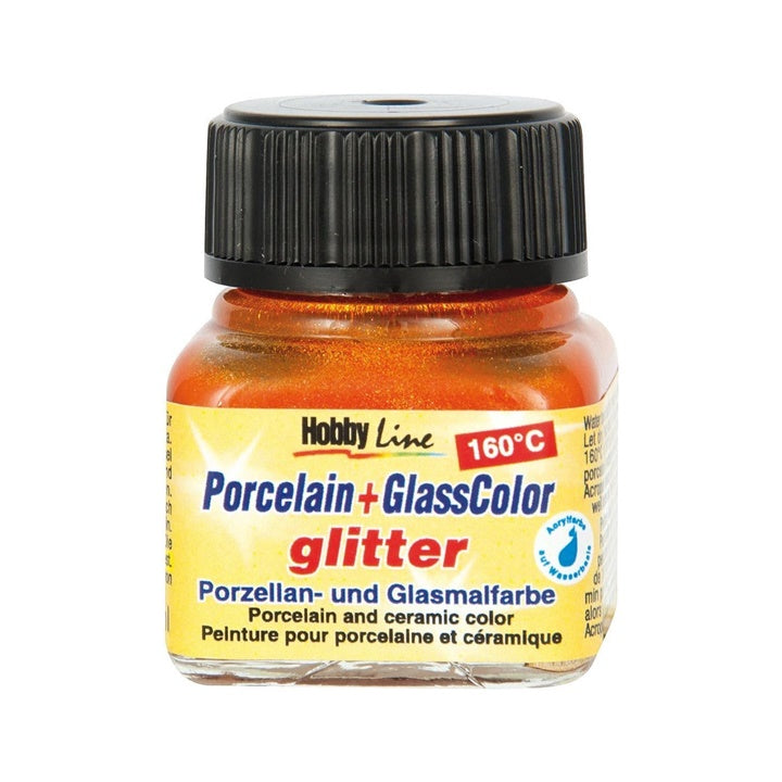 Glitter Paint for Porcelain and Glass, 20 ml | various shades — image 1