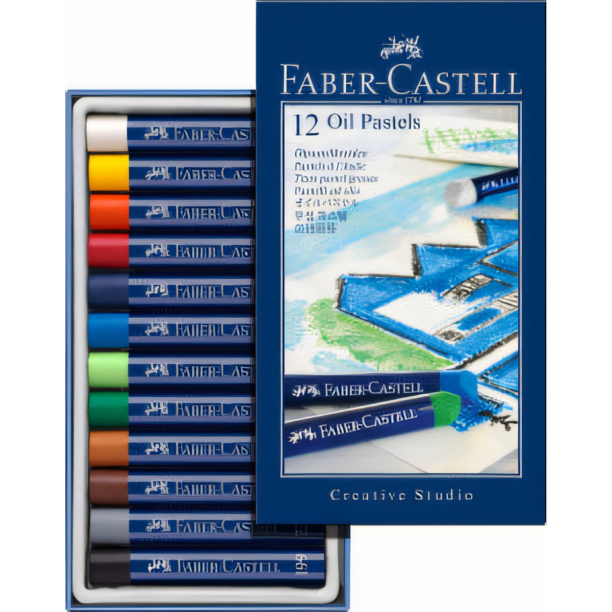 Gofa Oil Pastels Set of 12 Colors