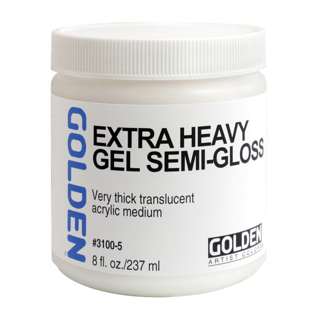 Golden Extra Heavy Gel Semi-Gloss gelmedium, extra dik, zijdeglans