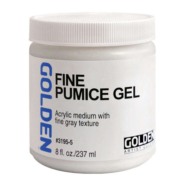 Golden Fine Pumice Gel gelmedium met fijne puimsteen