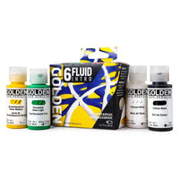 Golden Fluid acrylverfset Intro 6 × 30 ml