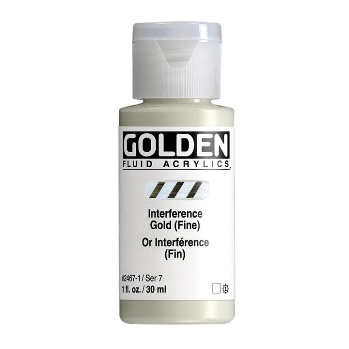 GOLDEN Fluid Interference Acrylic Paint, 118 ml
