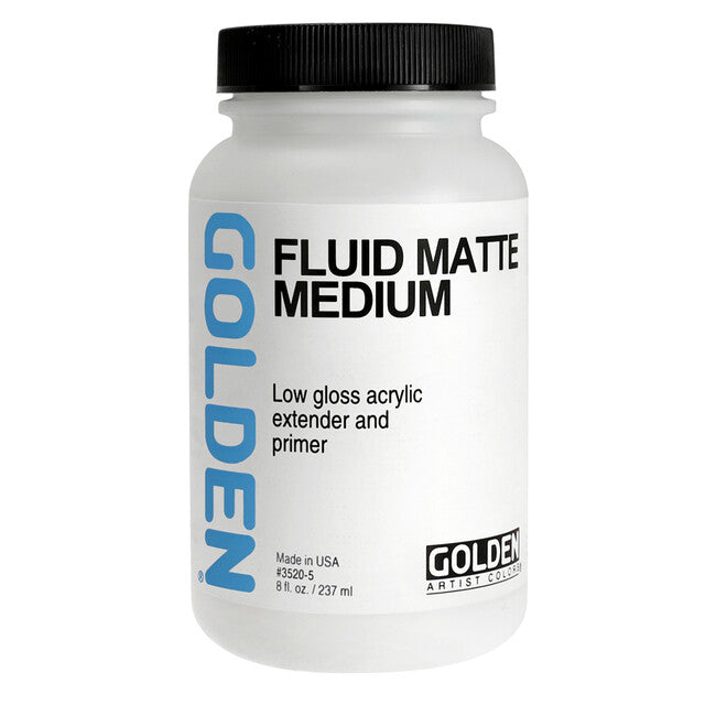 Golden Fluid Matte Medium vloeibaar mat acrylmedium