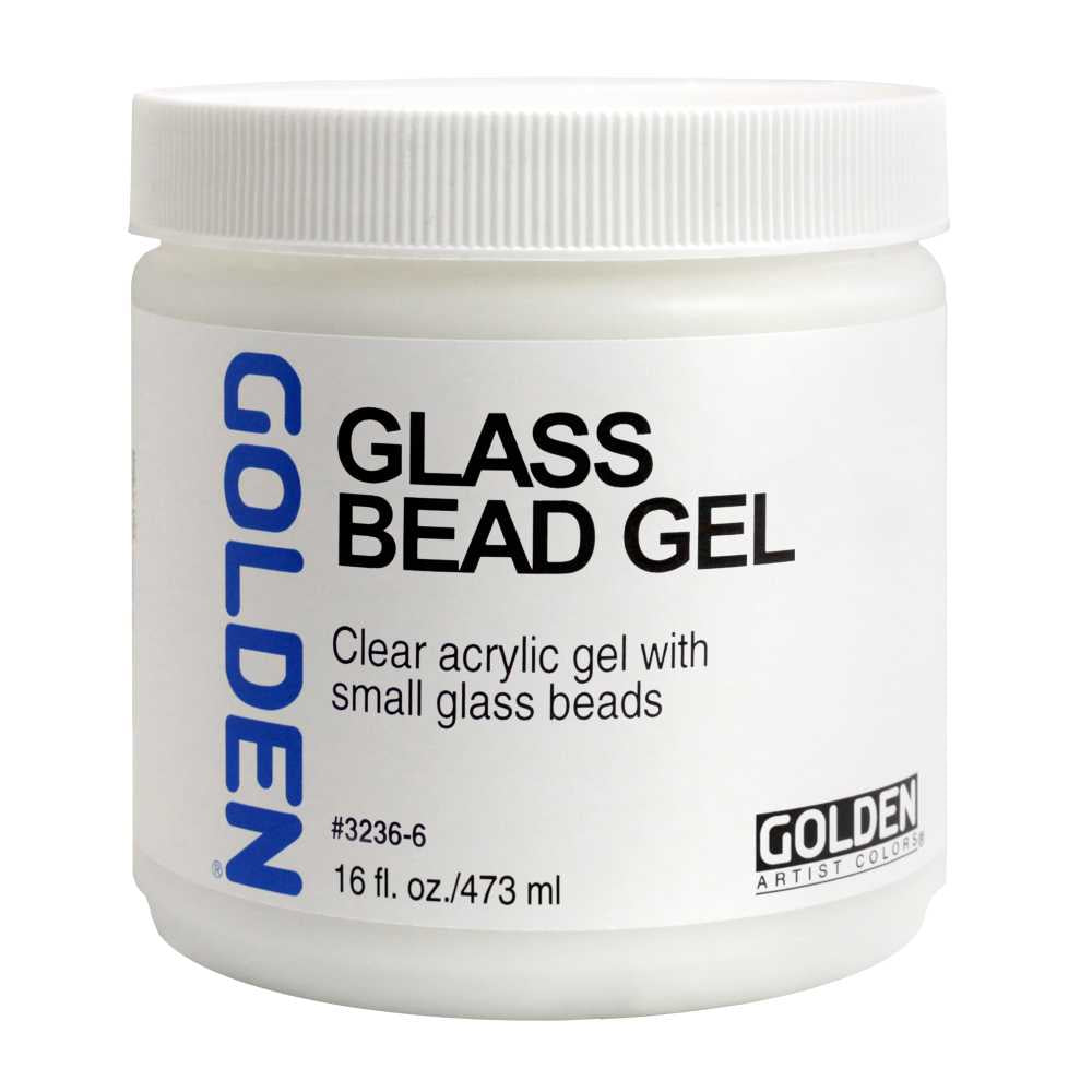 Golden Glass Bead Gel structuurgel met glasparels