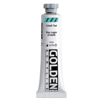 GOLDEN Heavy Body Acrylic Paint, 59 ml – 1145 Cobalt Blue Green