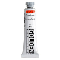 GOLDEN Heavy Body Acrylic Paint, 59 ml – 1276 Pyrrole Orange