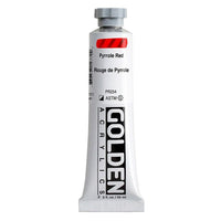 GOLDEN Heavy Body Acrylic Paint, 59 ml – 1277 Pyrrole Red