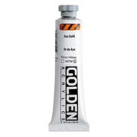 GOLDEN Heavy Body Acrylic Paint, 59 ml – Azo Gold