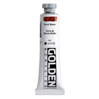 GOLDEN Heavy Body Acrylic Paint, 59 ml – 1020 Burnt Sienna