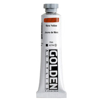 GOLDEN Heavy Body Acrylic Paint, 59 ml – 1202 Mars Yellow