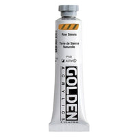 GOLDEN Heavy Body Acrylic Paint, 59 ml – 1340 Raw Sienna